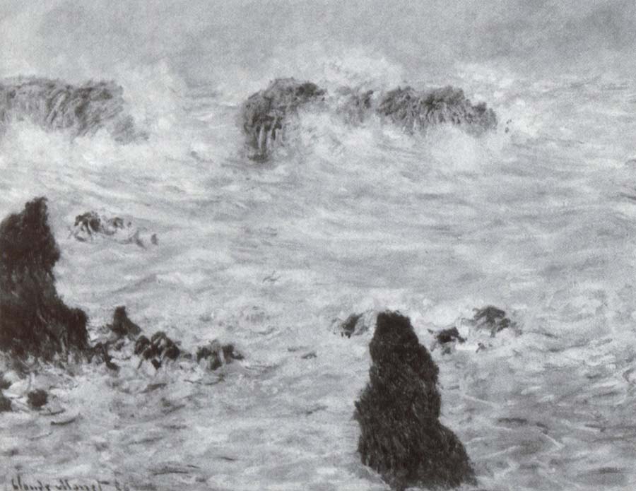 Claude Monet Sturm